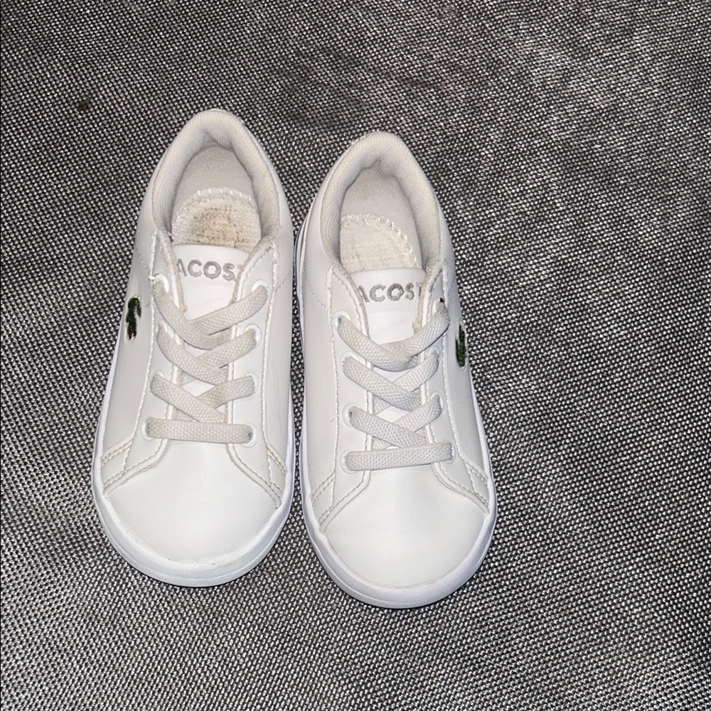 Lacoste Infants Carnaby Pro Sneakers size 7c